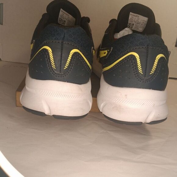 Asics Jolt 3 Women's Blue Yellow Mesh Running Shoe 6.5 - Picture 4 of 10